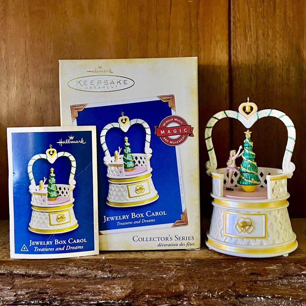 Hallmark Treasure and Dream Jewelry Box